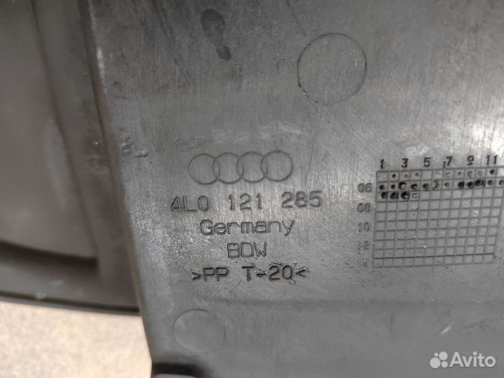 Воздуховод радиатора верхний Audi Q7 4L