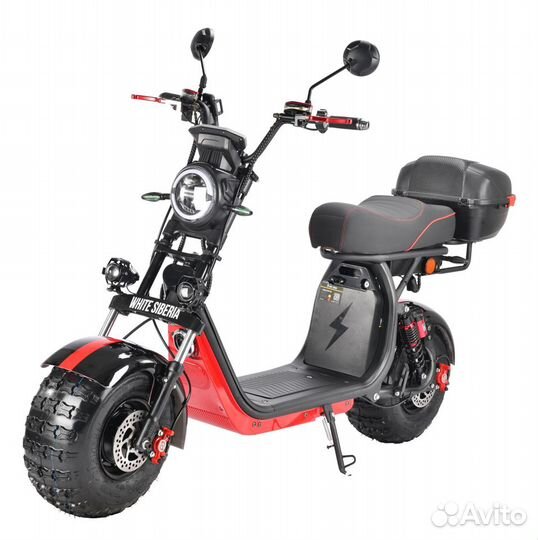 Электроскутер white siberia 2WD 4000W new 2022 год