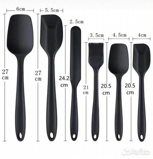 Набор кухонный силиконовый