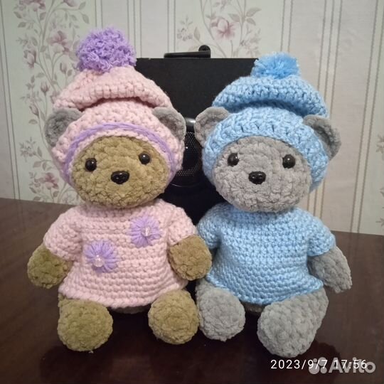 Вязаные мишки