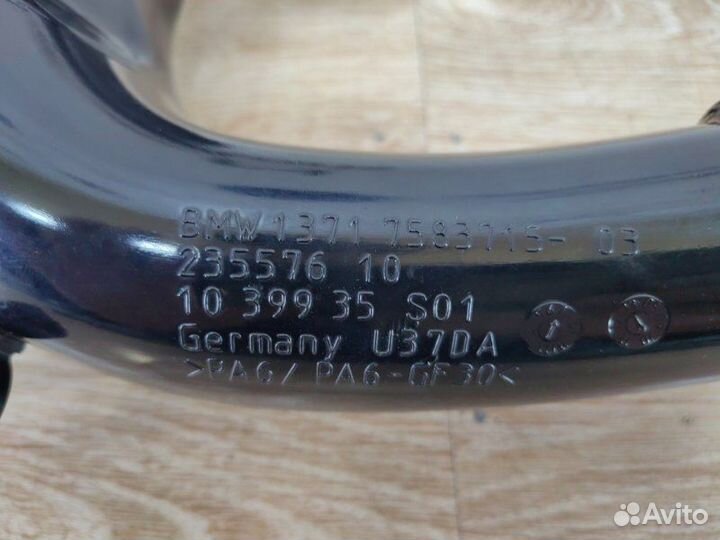 Воздуховод Bmw X5 Рест E70 рест N55B30 2010