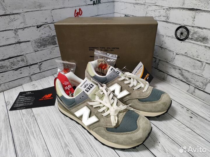 New balance 574 alpha industries оригинал
