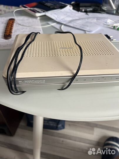 Wi fi роутер asus wl-500g premium v2