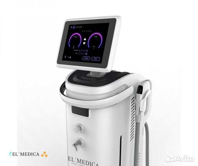 ElMedica, аппарат для лазерной эпиляции
