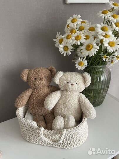 Мишка плюшевый ручной работы, мягкие игрушки