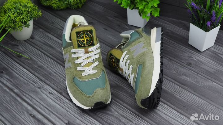 Кроссовки мужские New balance 574 Island Stone