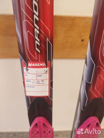 Лыжи беговые madshus коньковые 195 nano sonic