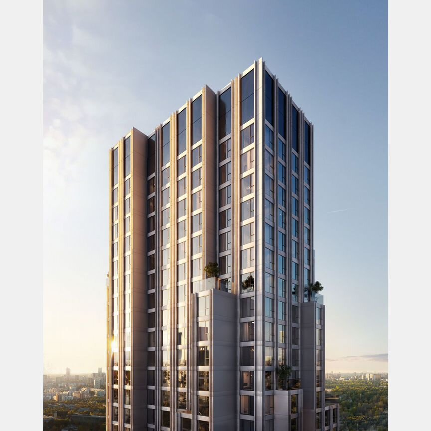 2-к. квартира, 75,9 м², 30/59 эт.