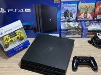 Sony PS4 PRO 1TB + 410Игр + 2Джостика Гарантия