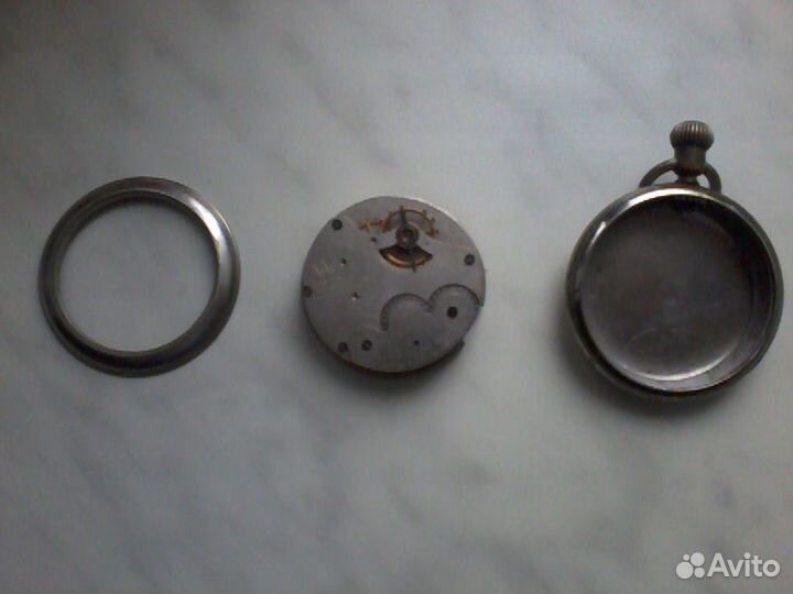 Дуплексные карманные часы Waterbury серия F 19 век