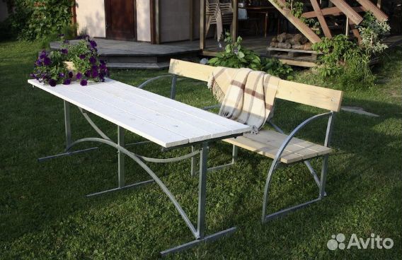 Столы лавочки для дачи