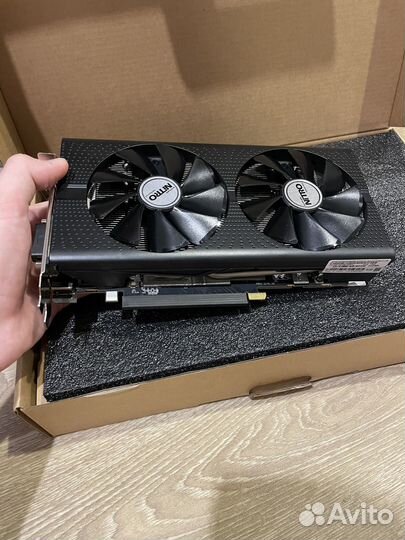 Видеокарта rx580 8gb