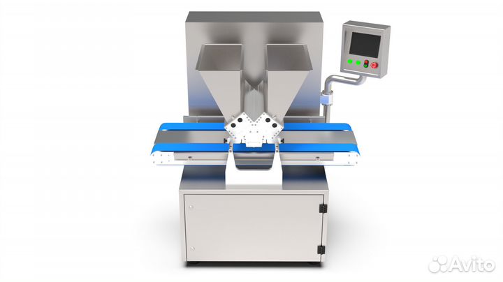 Машина тестоотсадочная 2 бункера