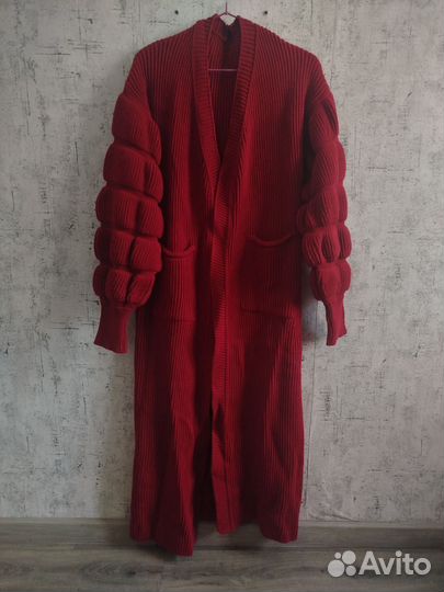 Длинный кардиган