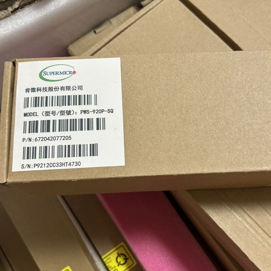 [PWS-920P-SQ] Блок Питания Supermicro 920w Pws-920p-Sq