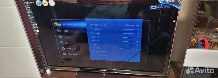 Телевизор samsung ue46d6100sw