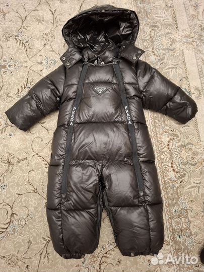 Зимний комбинезон для мальчика 80размер