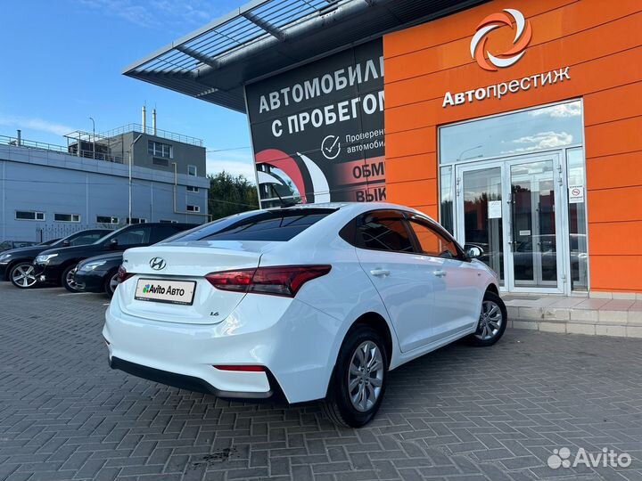 Hyundai Solaris 1.6 МТ, 2018, 55 216 км