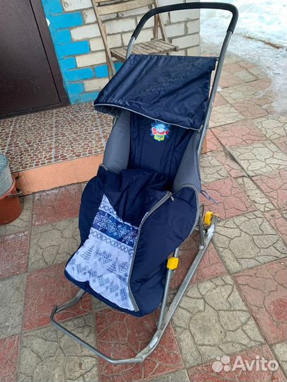 Коляска санки Nika kids