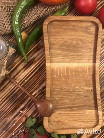 Поднос деревянный