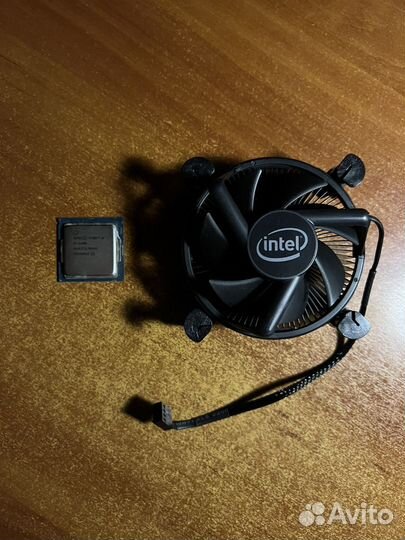 Процессор Intel Core I5 6400 + новый кулер Intel