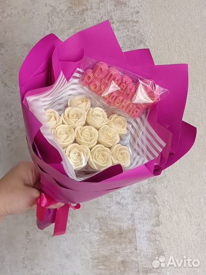 Съедобные букеты,шоколад,розы,цветы