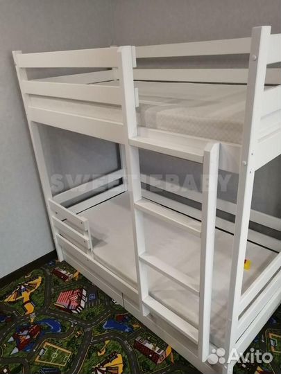 Детская кровать двухъярусная