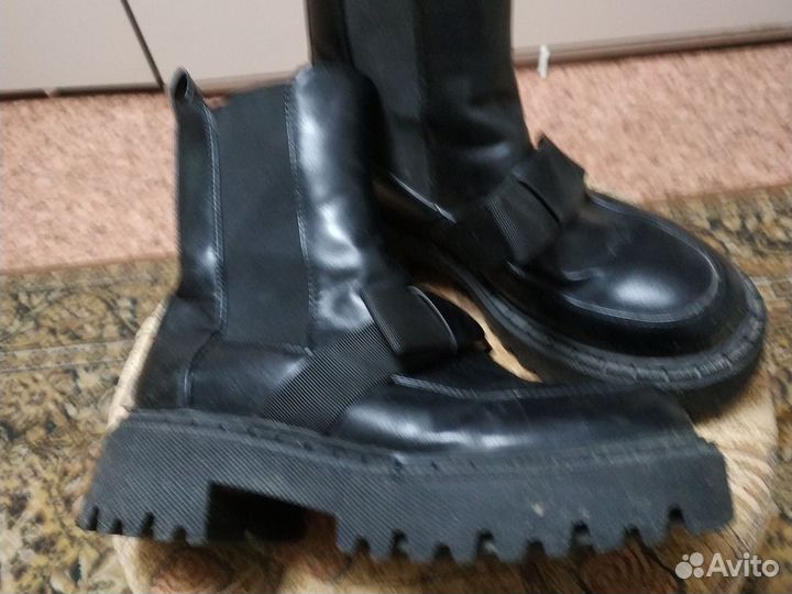 Сапоги зима 39 р