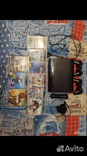 Sony PS3 super slim прошитая