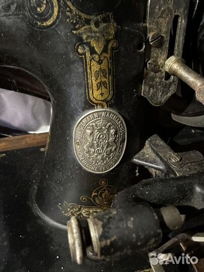 Швейная машинка 19 века Winselmann Nähmaschine