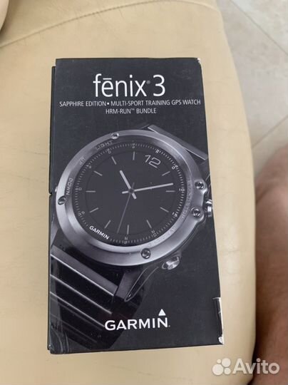 Часы garmin fenix 3 sapphire edition с датчиком