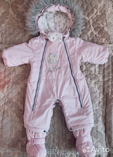 Зимний комбинезон для девочки