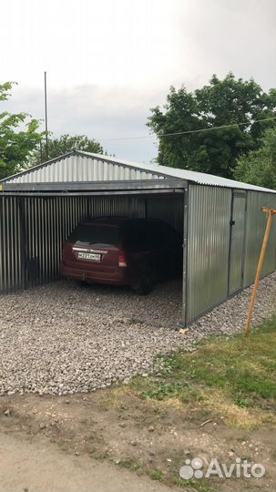 Гараж Хозблок из профлиста