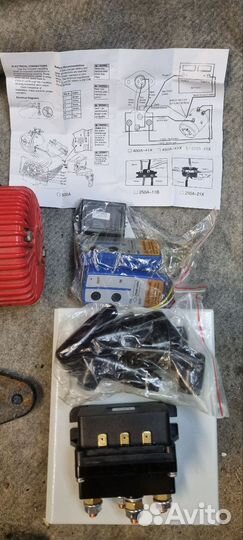 Лебедка электрическая автомобильная