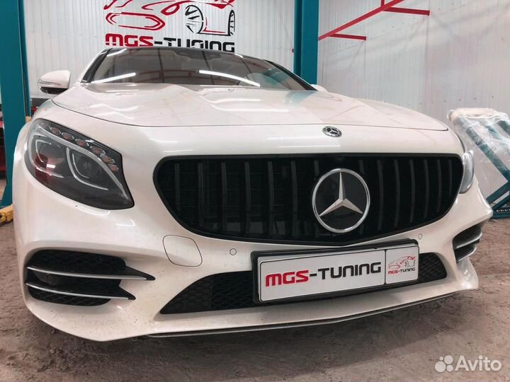 Решетка радиатора Mercedes S-Coupe C217 GT Style