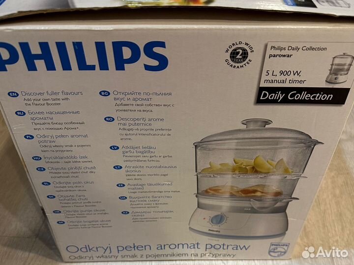 Новая пароварка Philips HD9110