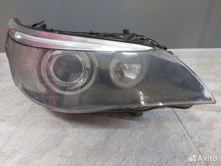 Фара ксеноновая правая передняя BMW 5 e60