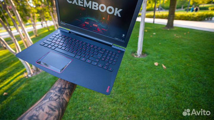 Игровой ноутбук Lenovo: 12гб, i7, коробка, чек