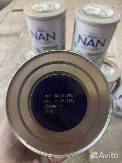 Смесь детская nan