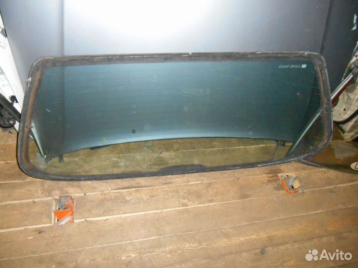 Заднее стекло saab 9000 сааб 9000