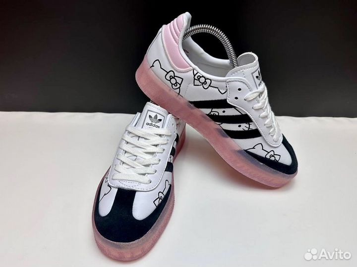 Кроссовки Adidas Samba Hello kitty женские