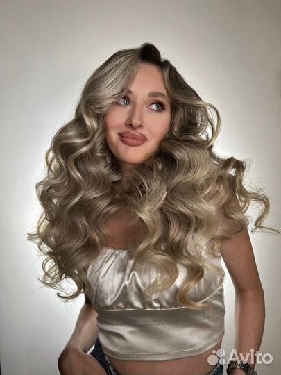 Прическа Укладка Локоны Свадебный образ