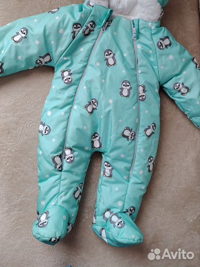 Комбинезон демисезонный 62-68р