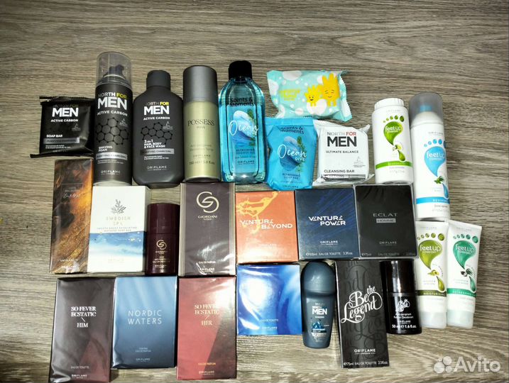 Мужская и женская туалетная вода