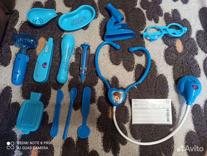 Набор доктора и другие игрушки