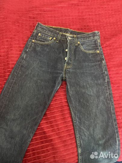 Джинсы levis 501 w28 l32