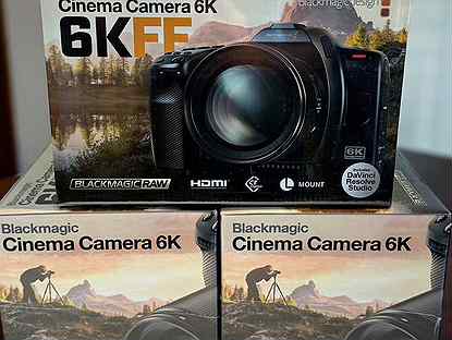 Blackmagic Cinema Camera 6K FF С ключом давинчи