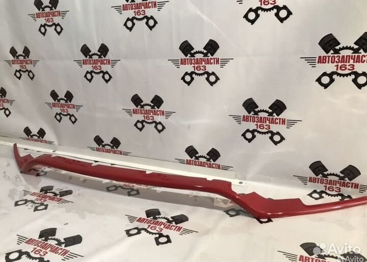 Накладка переднего бампера гранта Fl