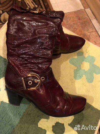 Сапоги осень весна женские 39 40