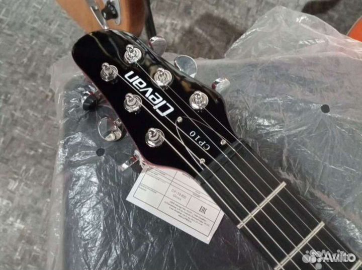 Электрогитары Clevan Les Paul Красный Глянец